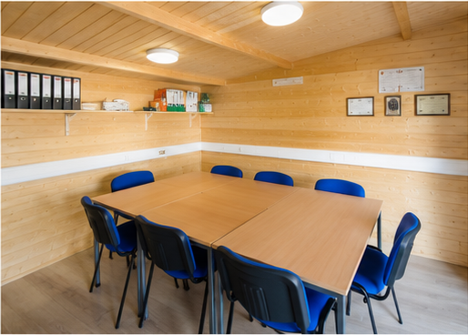Cabin meeting room